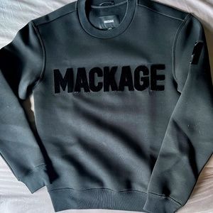 MACKAGE Unisex Logo Sweatshirt (size XS)